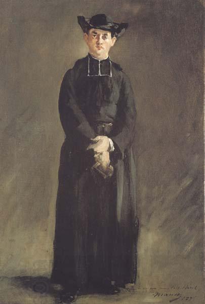Edouard Manet Portrait de l'abbe Hurel (mk40)